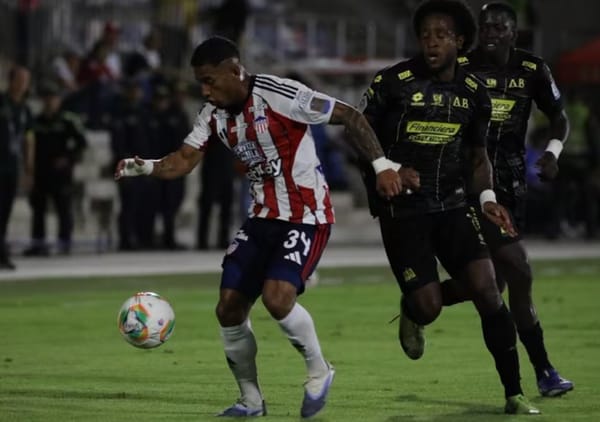 Bucaramanga perdió en Barranquilla y bajó en la tabla