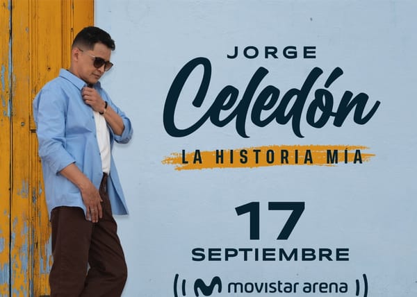 Jorge Celedón con un concierto inolvidable en el Movistar Arena