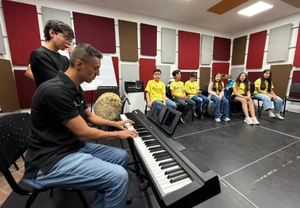 Niños del coro infantil de la Escuela Municipal de Artes y Oficios representan a Bucaramanga en Ibagué