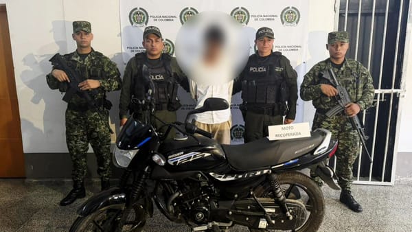 Capturan en Cimitarra a presunto responsable de hurto de motocicleta