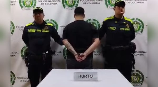 Extranjero fue sorprendido tras millonario hurto en Lagos del Cacique