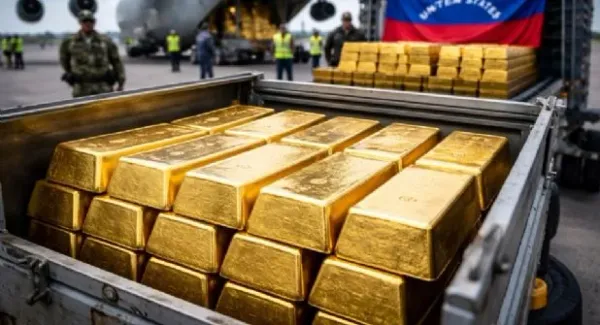 EE. UU. trasladó oro desde Venezuela por USD 100 millones