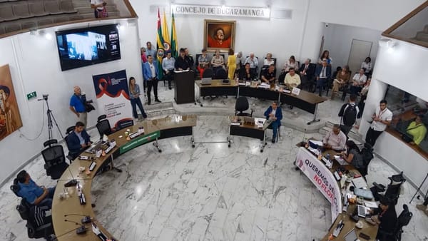 Recusaciones, empréstito y estratificación en Bucaramanga: los temas clave de esta semana en el Concejo de Bucaramanga