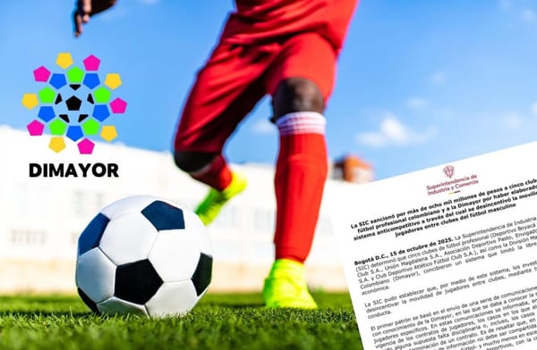 Se suspende sanción millonaria a clubes colombianos