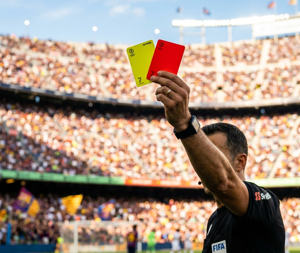 Detienen a un árbitro seleccionado para el Mundial