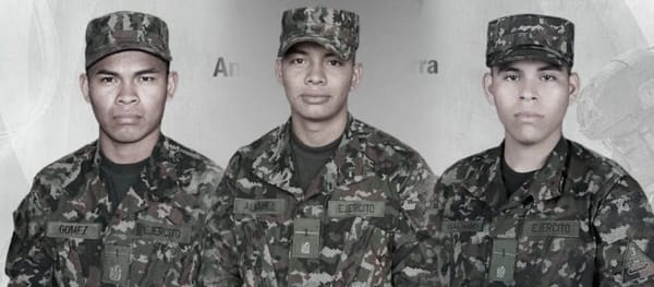 Tres soldados asesinados en frontera con Ecuador