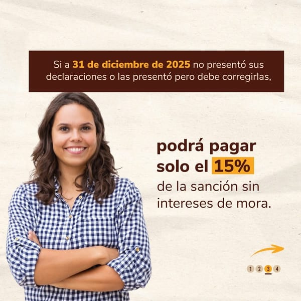 DIAN ofrece rebajas históricas para que morosos de Santander se pongan al día antes del 30 de abril