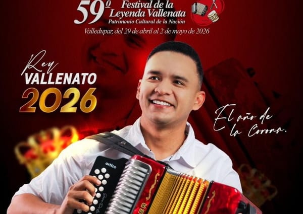 El santandereano que luchará por ser el nuevo Rey Vallenato