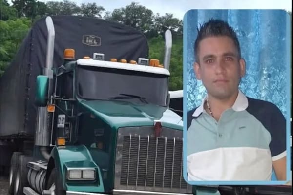 Conductor santandereano falleció mientras hacía una pausa en su ruta en Antioquia