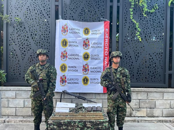 Nuevo golpe al ELN: Ejército descubre caleta de armas en Magdalena Medio