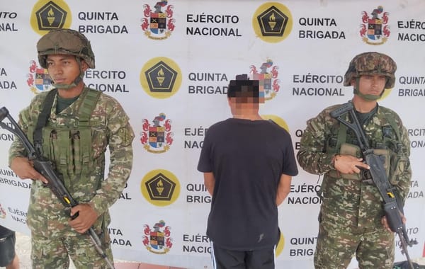 Alias “Nilton”, señalado de homicidios y extorsión, fue capturado en Magdalena Medio