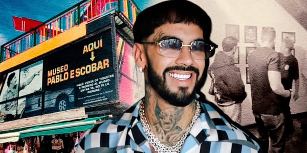 Anuel se fue de compras en Medellín por objetos de Pablo Escobar