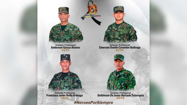 Estos son los rostros de la más reciente emboscada de las disidencias de las Farc
