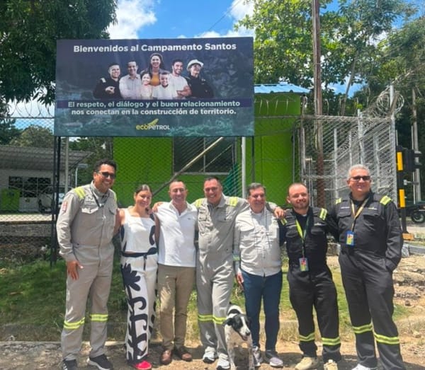 ¿Qué hace el presidente apartado de Ecopetrol visitando campos petroleros en Santander? imagen de la publicación