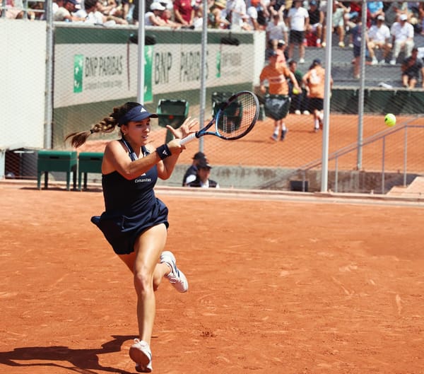 ‘Raquetazo’ de Camila Osorio en Roland Garros