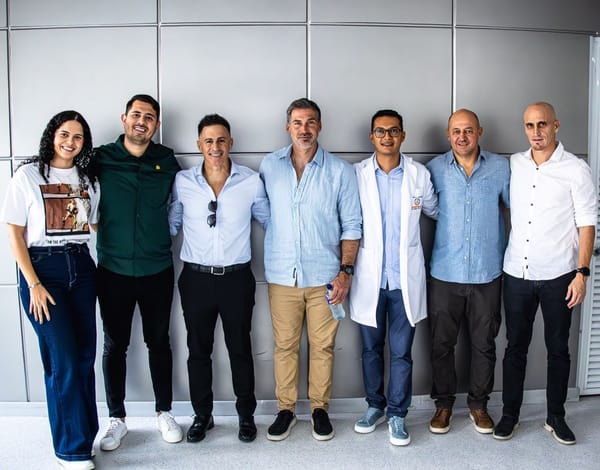 Visita del nuevo grupo técnico de Atlético Bucaramanga