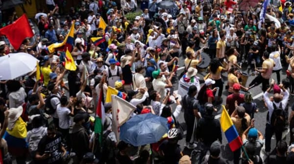 Marcha de los trabajadores fue pacífica en Bucaramanga