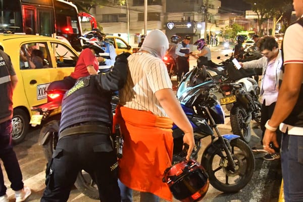 Salen motos de las calles y se llenan los patios del tránsito  en Bucaramanga