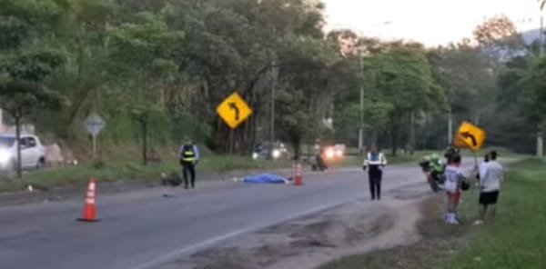 Joven mujer madrugó a una cita con la muerte en la autopista Piedecuesta - Floridablanca
