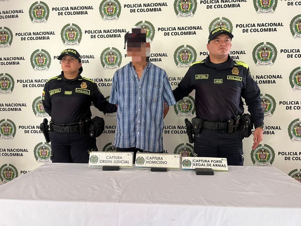 Cayó presunto homicida en Bucaramanga, tenía más antecedentes