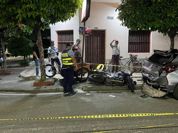 Vendedor informal fue arrollado en fuerte choque en Barrancabermeja