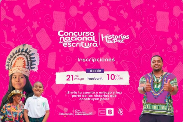 Concurso Nacional de Escritura 2026: el Ministerio de Educación y la UIS invitan a escribir “Historias de Paz”