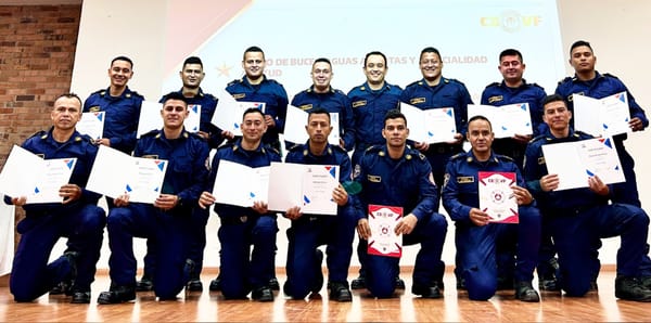 Especialización a Bomberos de Floridablanca