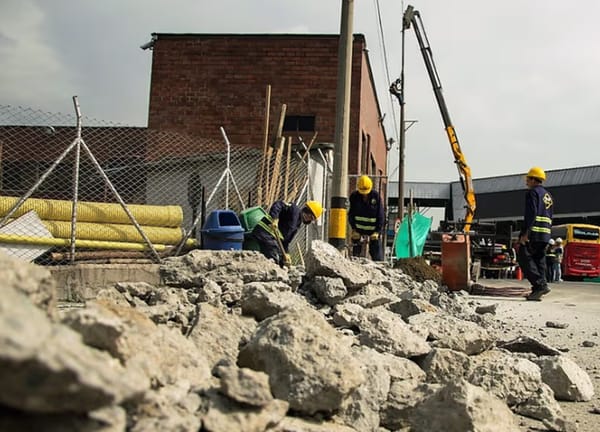 Limpiar a Bucaramanga de  residuos de concreto es el compromiso de Alcaldía y constructoras