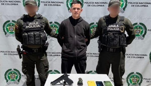 Cayó con una granada, una pistola y tres celulares en Norte de Santander