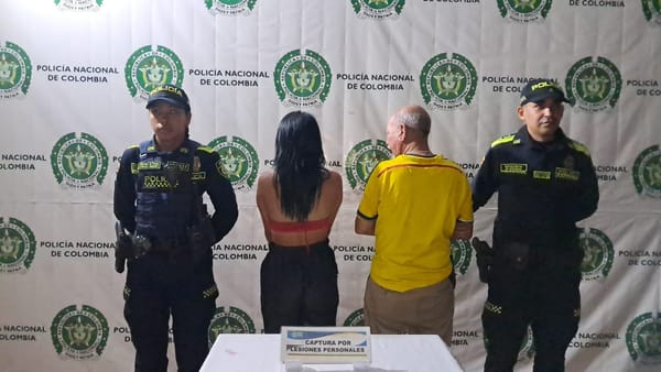 Riña terminó en caos en Girón: hombre lanzó piedra contra una casa, otro atacó con machete y dos policías resultaron heridos