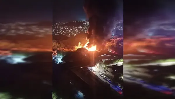 Grave incendio consumió fábrica de colchones en Bucaramanga: pérdidas superan los $2.000 millones