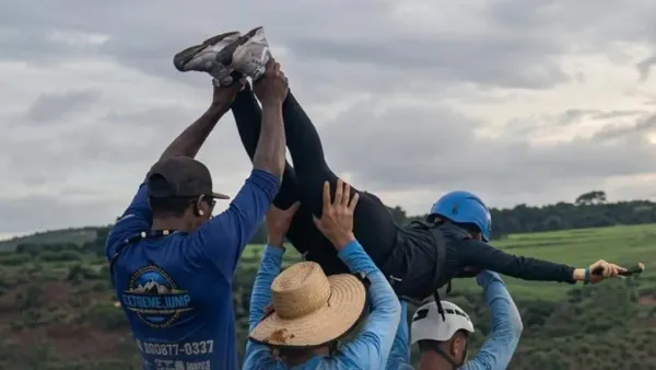 Tragedia en Brasil: instructores lanzaron a una joven al vacío sin cuerda