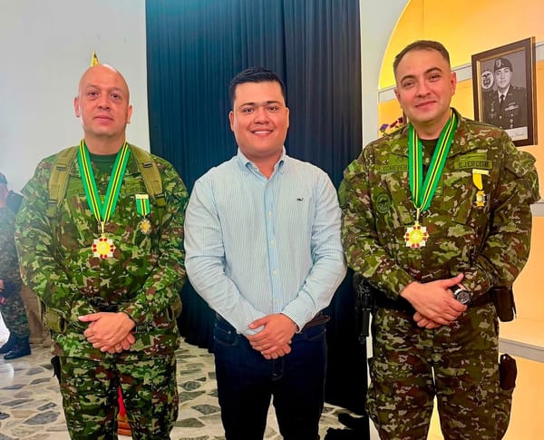 Bienvenida a nuevo director Gaula Militar Magdalena Medio
