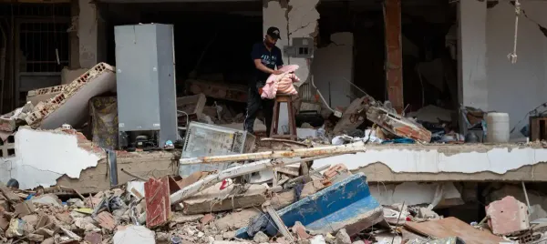 Colombia instala hospital de campaña para atender a damnificados por terremoto en Venezuela