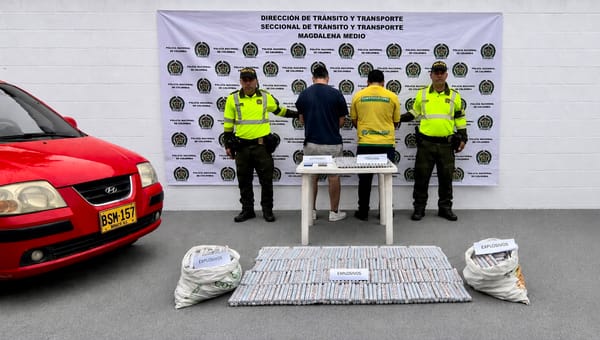 Autoridades incautaron 150 kilos de Indugel en vías del Magdalena Medio