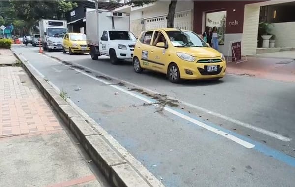 Anuncian sanciones para mal parqueados en las ciclorrutas de Bucaramanga
