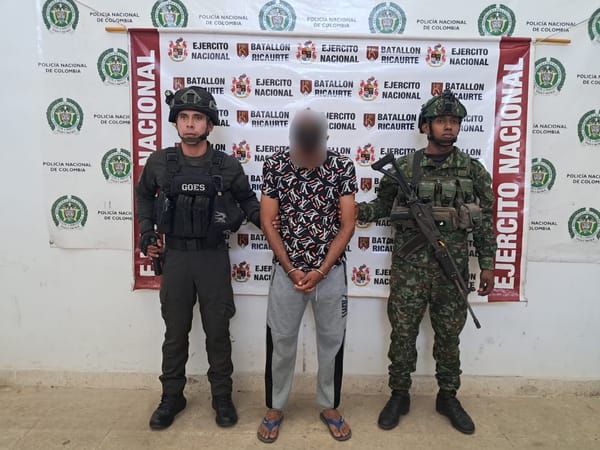 Frenada la carrera criminal de Motorratón integrante del Clan del Golfo