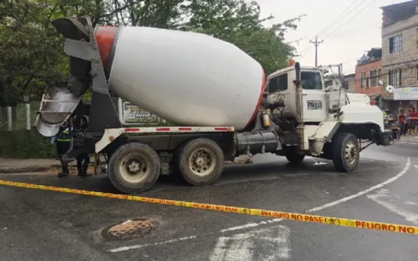 Andrés Felipe Morales, la víctima del trágico accidente con una mezcladora de concreto en Floridablanca