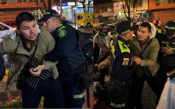 No aceptó el procedimiento, atacó a un policía y acabó capturado en Bucaramanga