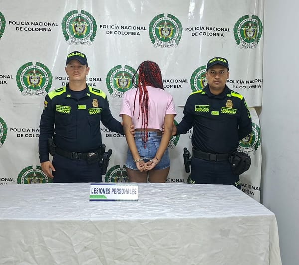 Mujer hirió con cuchillo a su pareja en medio de violenta riña en Bucaramanga