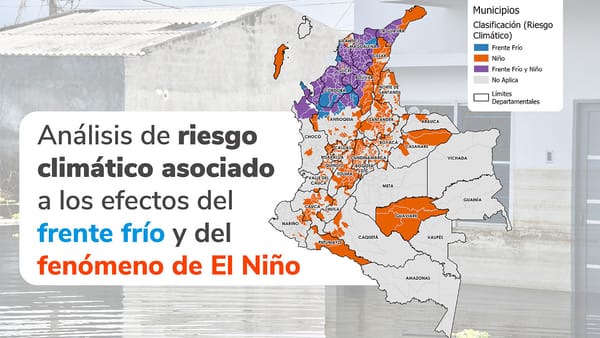 Incluyen a Santander entre las regiones con mayores afectaciones por el Fenómeno del Niño