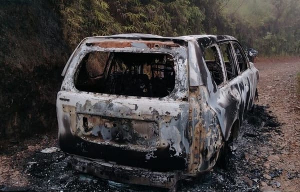 Buscan a un hombre cuyo carro apareció incinerado en Cimitarra