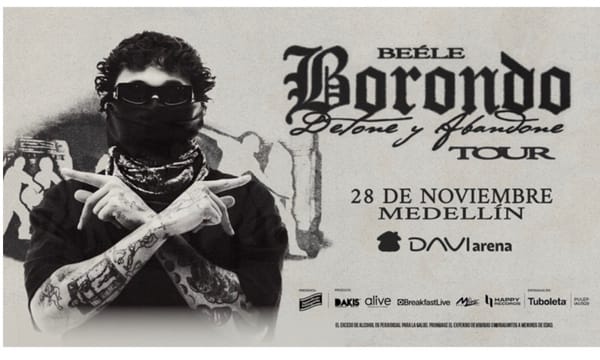 Beéle confirma “Borondo Tour” en Medellín