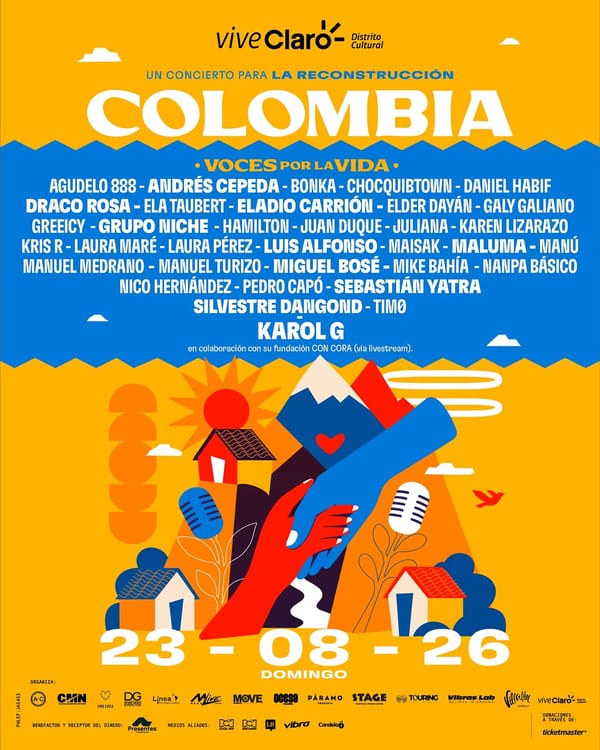 Mike Bahía se suma a la reconstrucción de Colombia