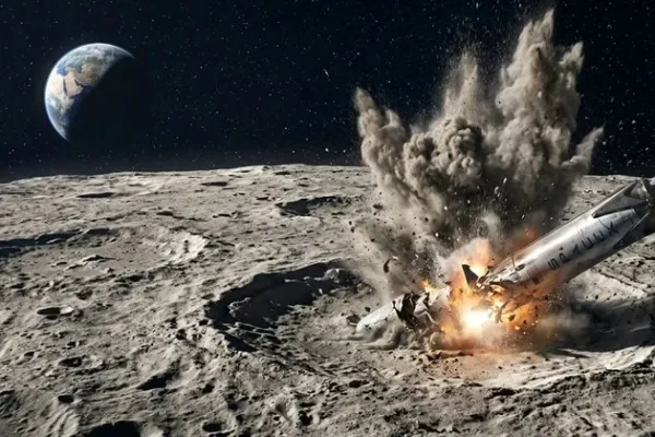 Posible impacto del Falcon 9 en la Luna abre una nueva etapa para la exploración espacial