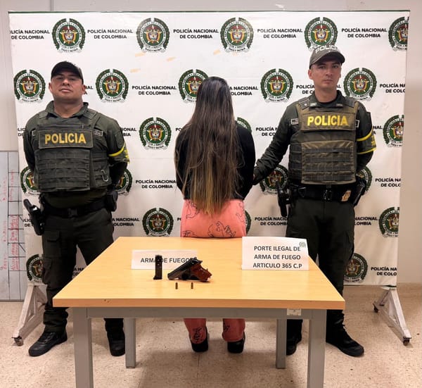 Dos armas que iban rumbo a Bucaramanga fueron frenadas en carreteras de Santander