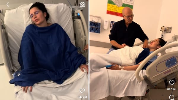Lina Tejeiro fue hospitalizada tras el nacimiento de su hijo Gael