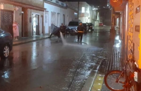 Inundaciones y casas averiadas  por lluvias en varios municipios  de Santander