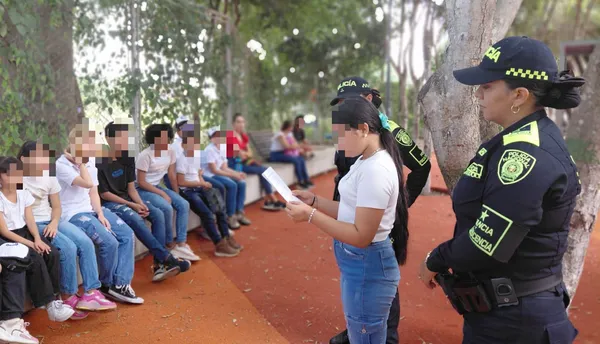 Policía capacita a infancia sobre legalidad