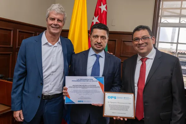 Certificación de Organización Panamericana de la Salud